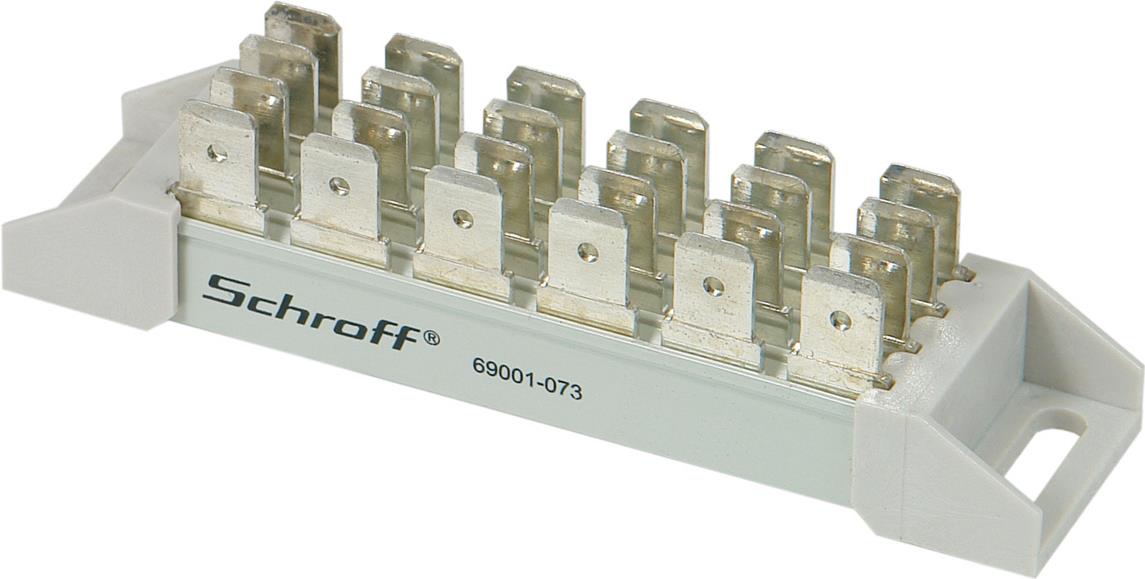 SCHROFF BUSBAR 4PIN RIBBON CABLE 24W - Rack-Zubehör (69001073)
