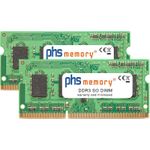 PHS-memory 8GB (2x4GB) Kit RAM Speicher für QNAP TS-453Be-2G DDR3 SO DIMM 1600MHz (SP266792)
