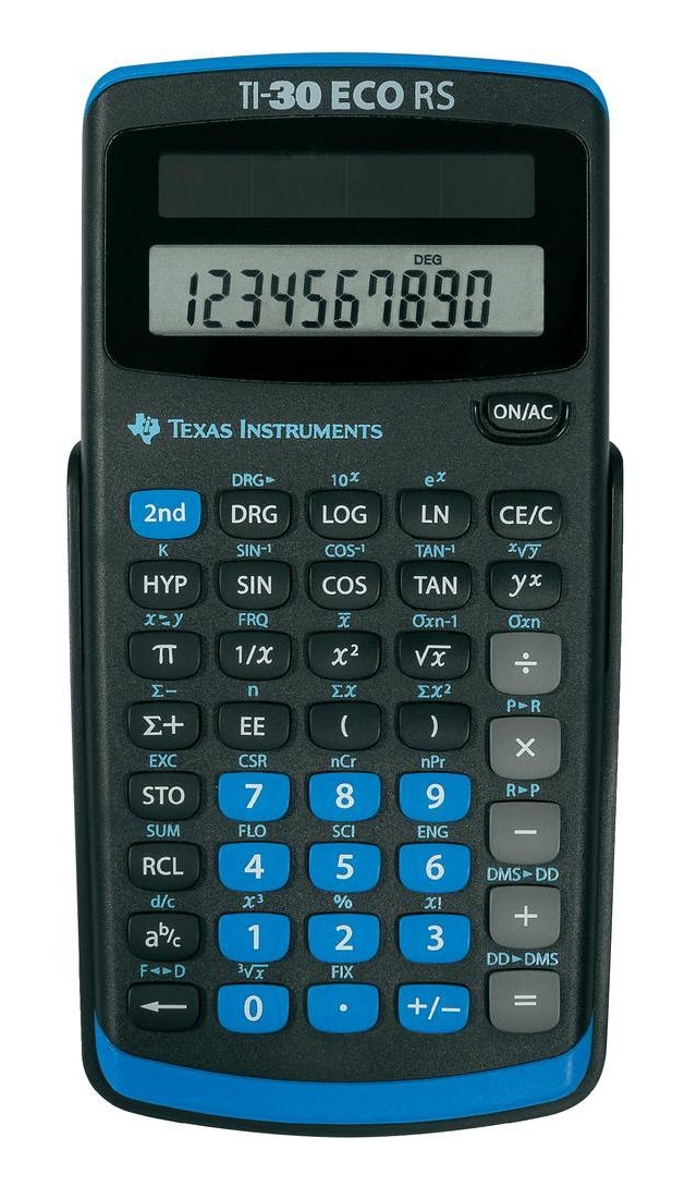 Texas Instruments TI-30 eco RS 10-stellige Anzeige Schwarz