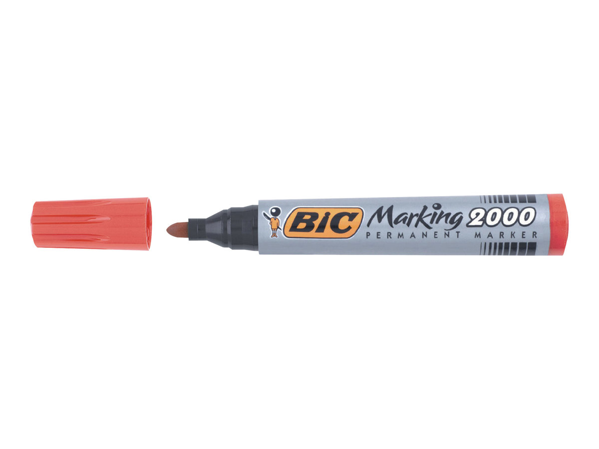 BIC Marking 2000 Marker 1.7 mm Schwarz, Rot, Blau, Grün