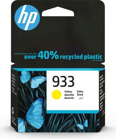 HP 933 Yellow Original Ink Cartridge (CN060AE#301)