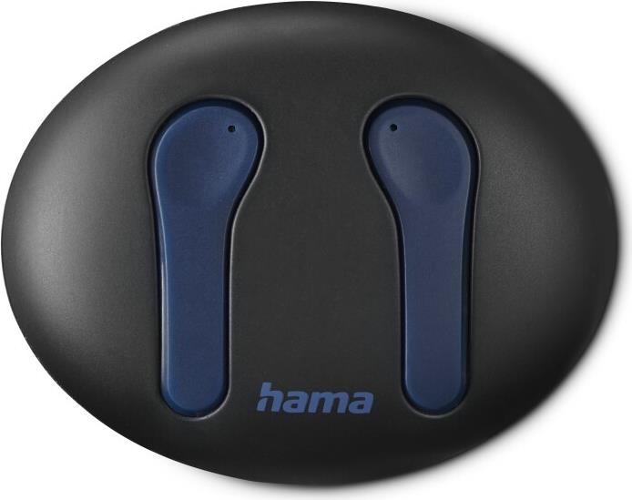 Hama Spirit Unchained Kopfhörer True Wireless Stereo (TWS) im Ohr Musik Bluetooth Schwarz - Blau (00184169)
