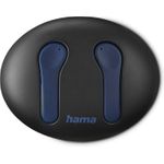Hama Spirit Unchained Kopfhörer True Wireless Stereo (TWS) im Ohr Musik Bluetooth Schwarz - Blau (00184169)