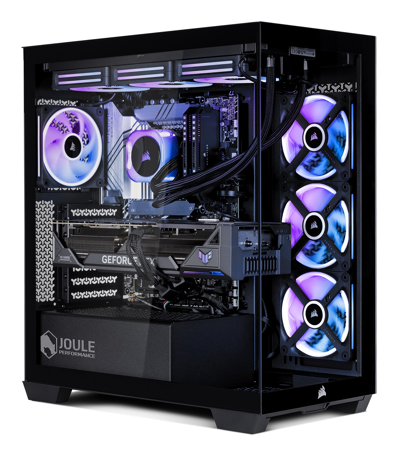 Joule Performance High End Gaming PC iCUE LINK – RTX 5080, Intel Core Ultra 9, 64GB RAM, 4TB SSD (L1134541-COR35X-B-251)
