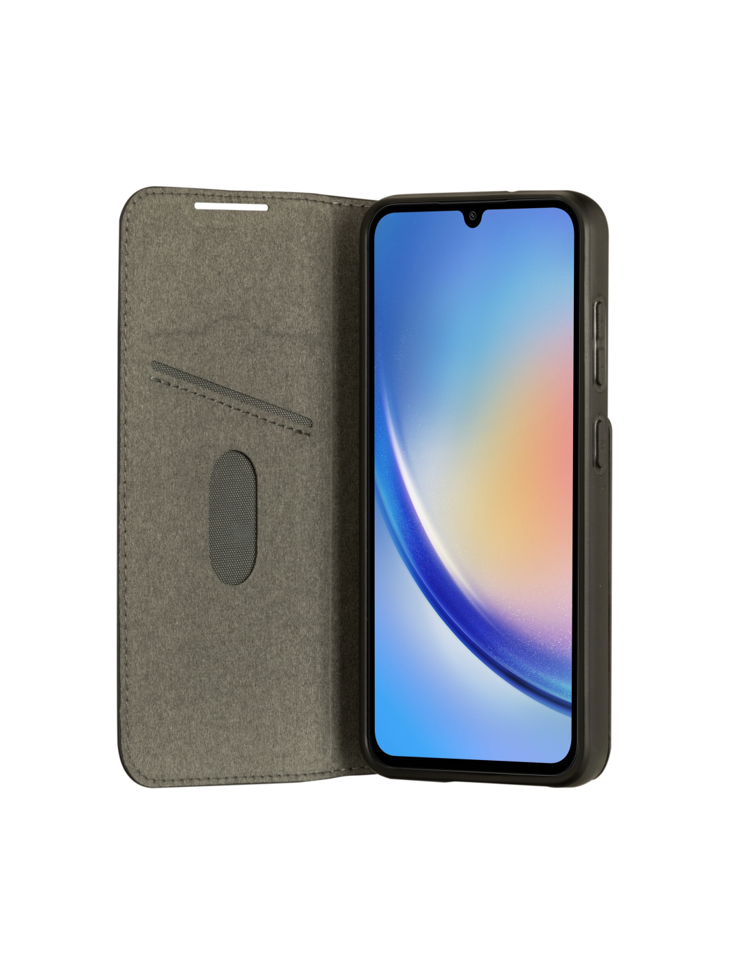 dbramante1928 Oslo Handyhülle für Samsung Galaxy A34 5G Geldbörsenhülle 6.6" Schwarz