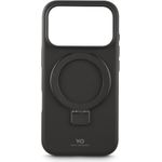 White Diamonds Cover Mag Urban Stand Case für Apple iPhone 17 Pro, Schwarz (00019405)