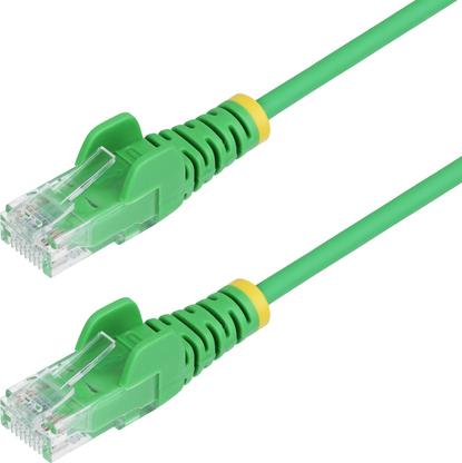 StarTech.com 2.5m Green Slim CAT6 Ethernet Cable, Snagless, 28AWG, LSZH (N6PAT250CMGNS)