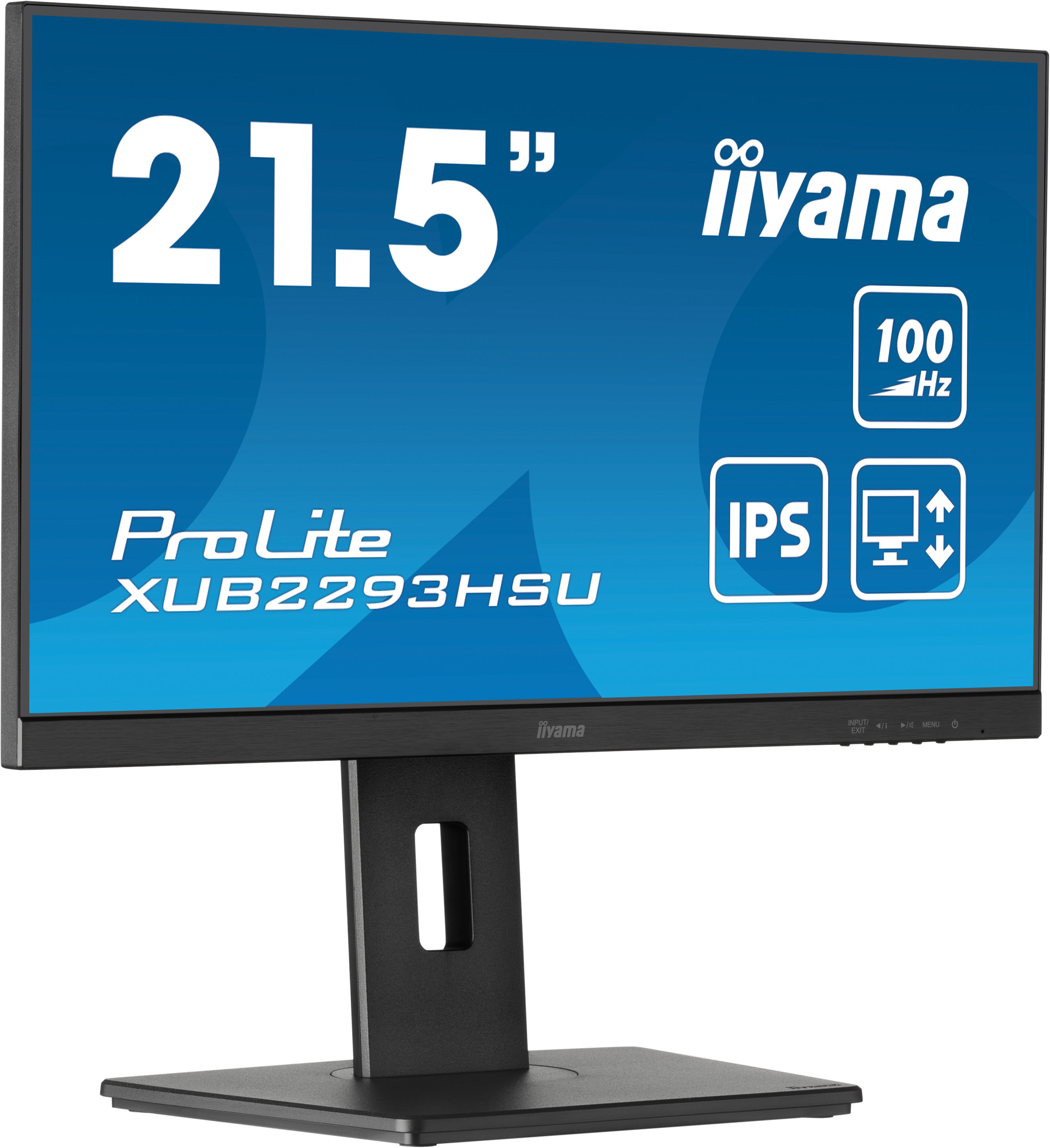 iiyama ProLite XUB2293HSU-B7 21.5" IPS Monitor 1920 x 1080 100 Hz Schwarz