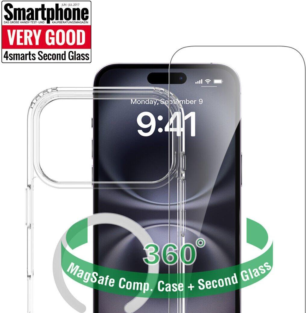 4smarts 360° Premium Protection Set Apple iPhone 17 Pro Max MagSafe-kompatibel (4S541553)