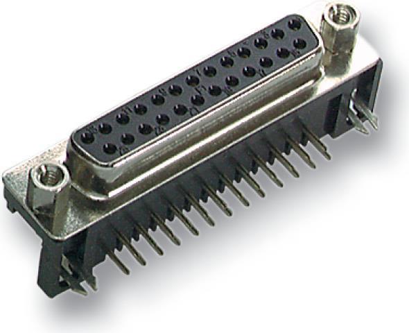 EFB-Elektronik DSub Buchse 9.4 mm, 90° abgewinkelt, EURO, EDF 15 A/KG-T1 Hersteller: EFB Elektronik (34702.1)