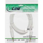 InLine 99941W 1m 3.5mm 3.5mm Weiß Audio-Kabel (99941W)