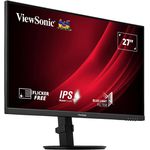 ViewSonic VG2709-2K-MHD 27" QHD SuperClear IPS LED Monitor, 2 HDMI, DisplayPort, Lautsprecher und voll ergonomischer Ständer, VRR, HDR10 [Energieklasse E] (VG2709-2K-MHD-2)