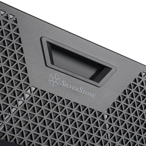 SilverStone RM51 5U Rackmount Server-Gehäuse Schwarz