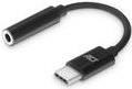 ACT AC7380 Audio-Kabel 0,11 m 3.5mm USB Typ-C Schwarz (AC7380)