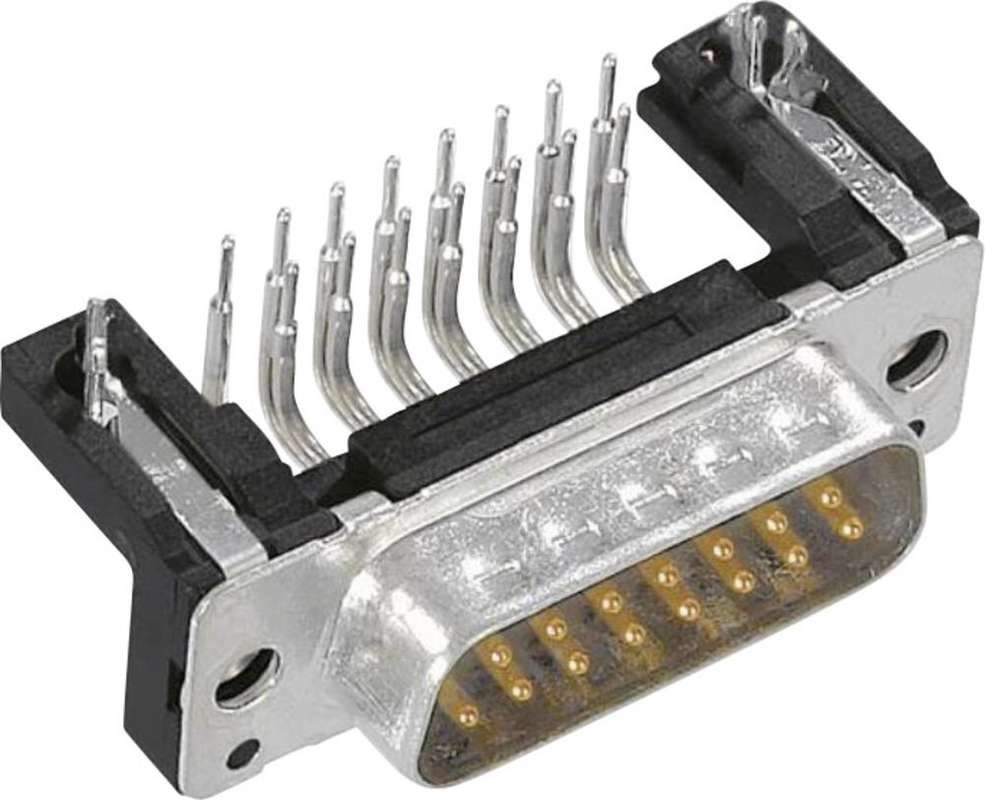 Harting D-SUB Stiftleiste 90 ° Polzahl: 25 Löten 09 66 362 6811 1 St. (09 66 362 6811)