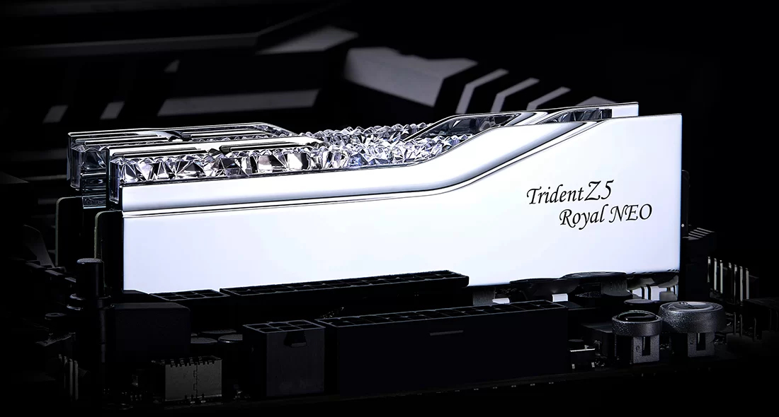 G.Skill Trident Z5 Royal Neo F5-6000J2836G16GX2-TR5NS 32 GB (2x 16 GB) DDR5-6000 CL28 Silber