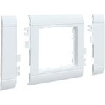 HAGER GR0800B9016 Rahmenblende 50 modular OT80 hfr vweiß (GR0800B9016)
