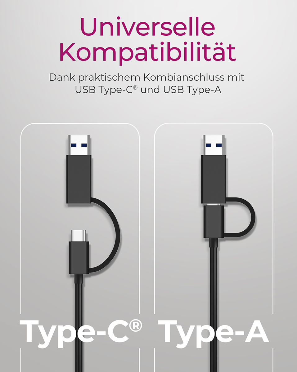 ICY BOX IB-LAN301-C3 Netzwerkadapter 2.5 Gbps Anthrazit