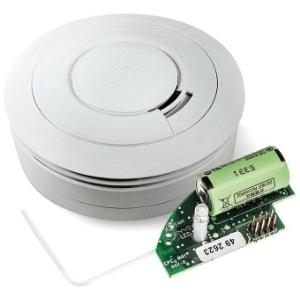 Ei Electronics Funk-Rauchwarnmelder inkl. 10 Jahres-Batterie, vernetzbar Ei650RF-3XD batteriebetrieben (Ei650RF-3XD)