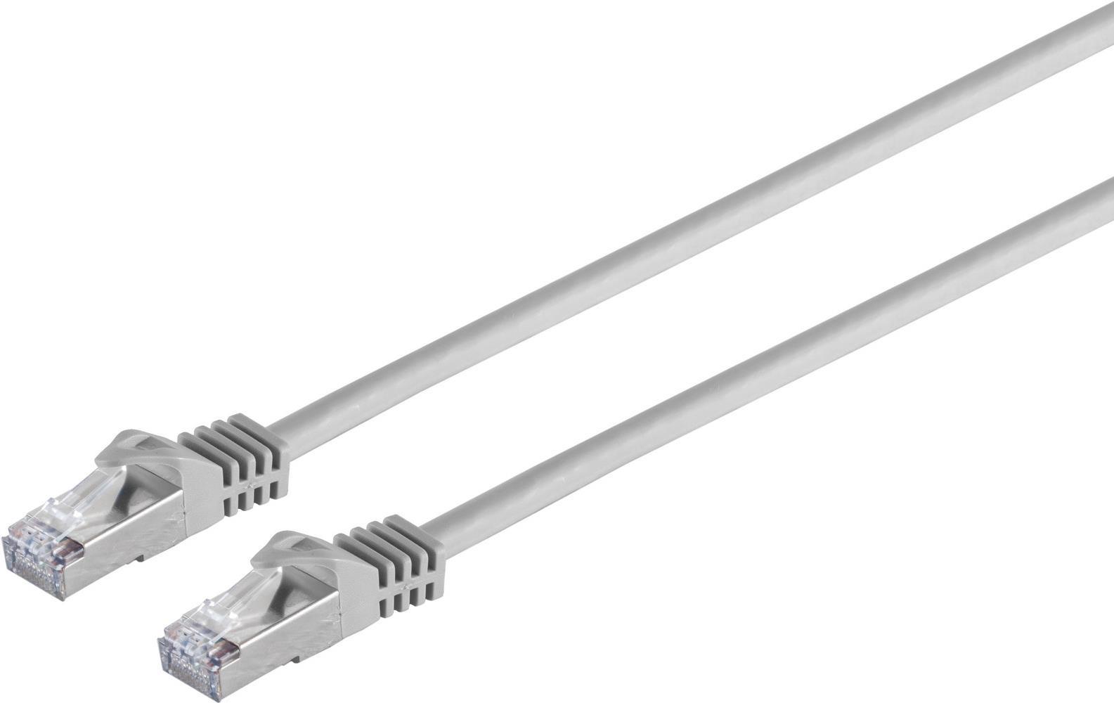 S/CONN maximum connectivity Netzwerkkabel-RJ45 Patchkabel S/FTP,PIMF, RohkabelCat.7 Rohkabel Halogenfrei, weiß, 1,5m (75511-1.5W)