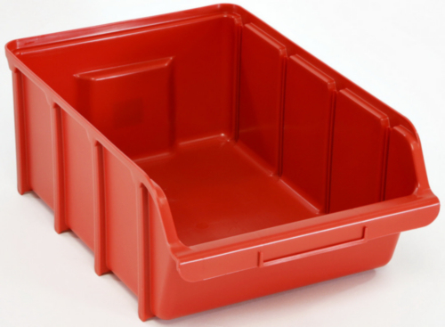 raaco Sichtlagerkasten BIN5 312 x 470 x 184 mm Rot