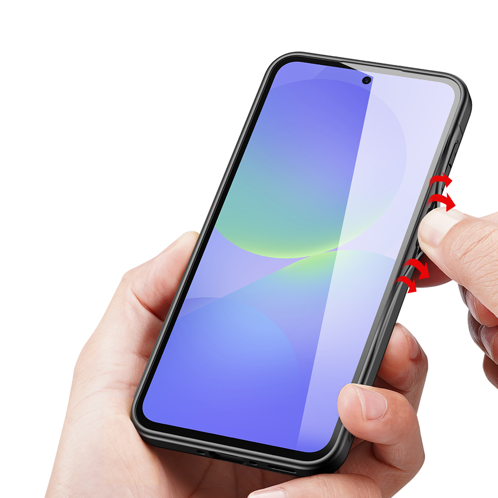 Nevox StyleShell NYLO Handyhülle Samsung Galaxy A37 5G 6,7" Schwarz