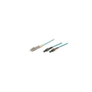 Patchkabel LWL Duplex OM3 (Multimode, 50/125) ST/LC, 2m, Good Connections® (LW-802LT3)