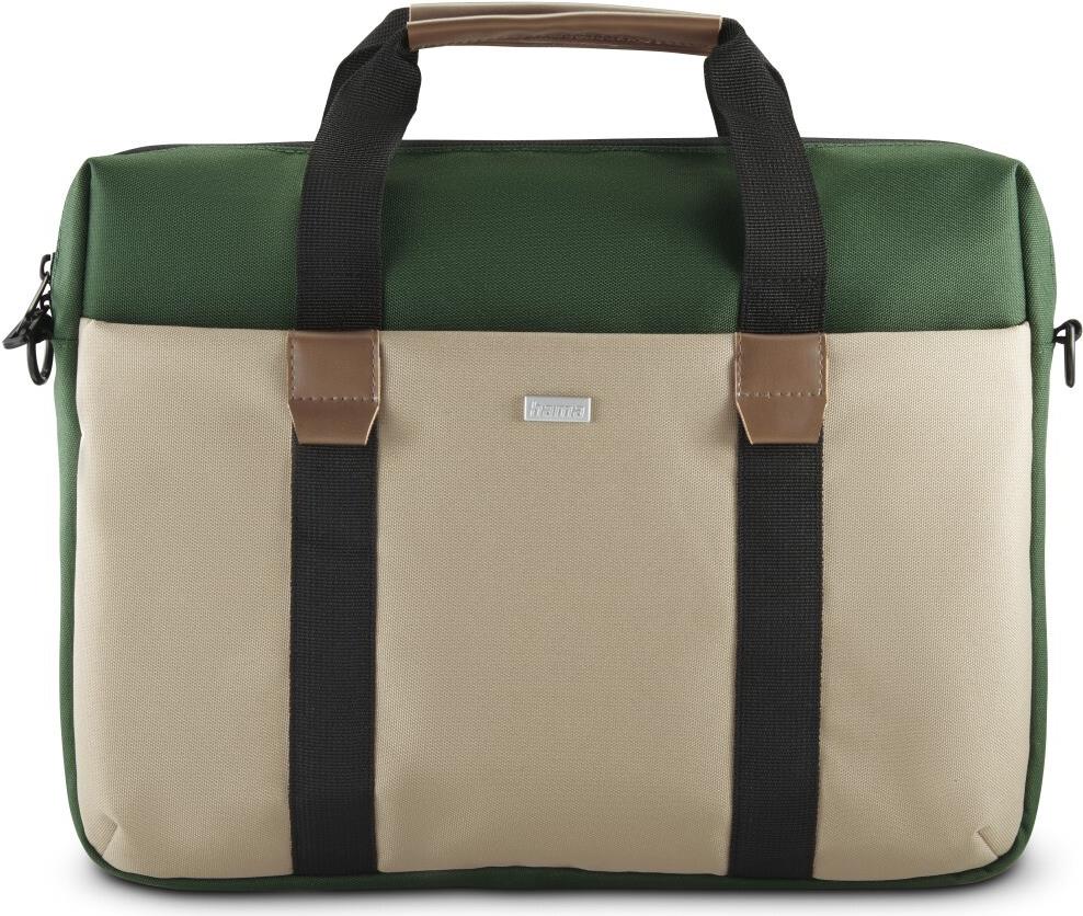 Hama Laptop-Tasche Silvan, nachhaltig, von 34 - 36 cm (13,3- 14,1), Grün (00222061)