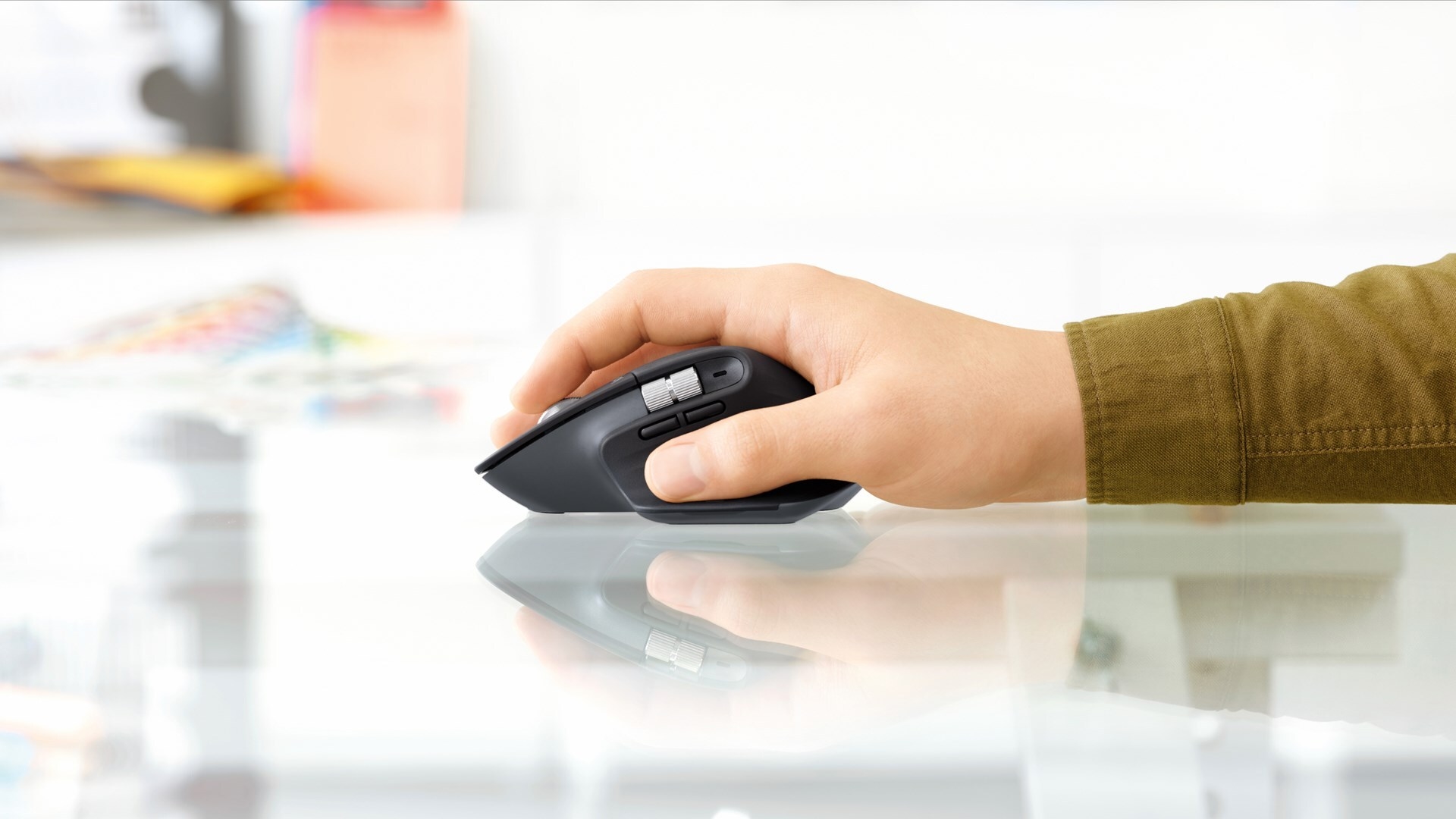 Logitech Master Series MX Master 3S Maus Graphite