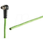 METZ CONNECT 142M2X90010. Kabellänge: 2 m, Kabelstandard: Cat6a, Kabelschirmung: S/FTP (S-STP), Anschluss 1: M12, Steckerverbindergeschlecht: Männlich, Kabelfarbe: Grün (142M2X90010)