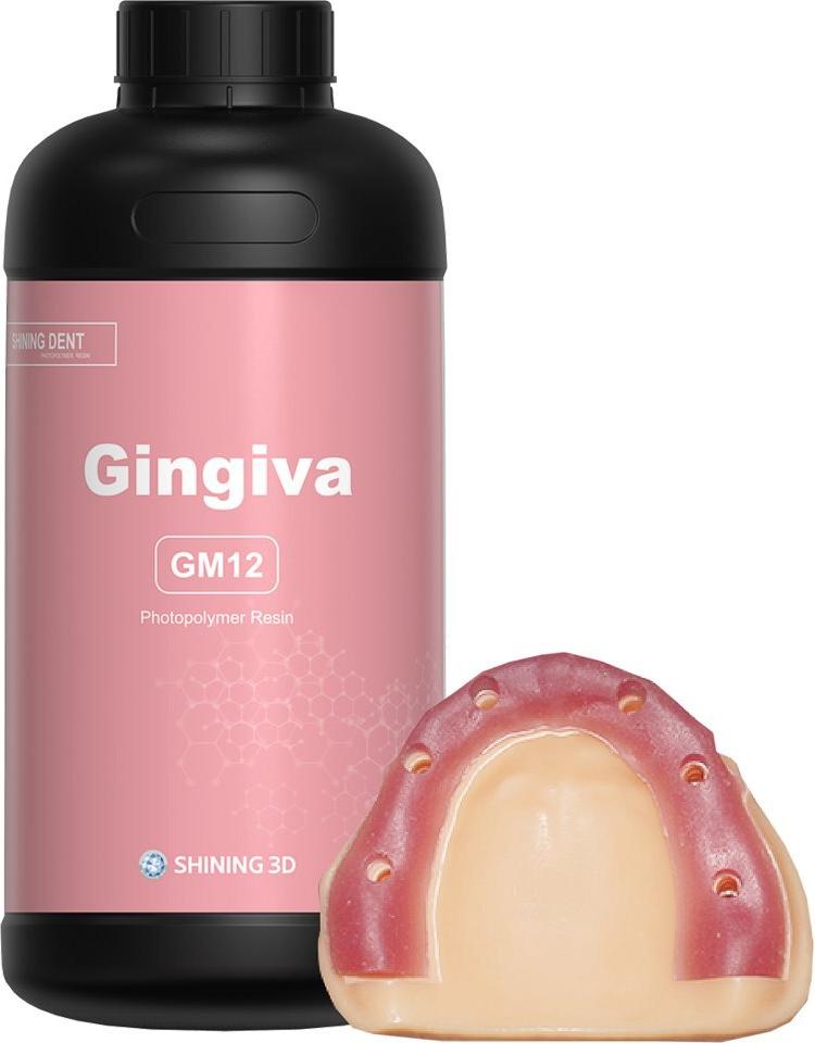 GM12 DENTAL GINGIVA MASK 1kg SHINING 3D RESIN (M00004702)