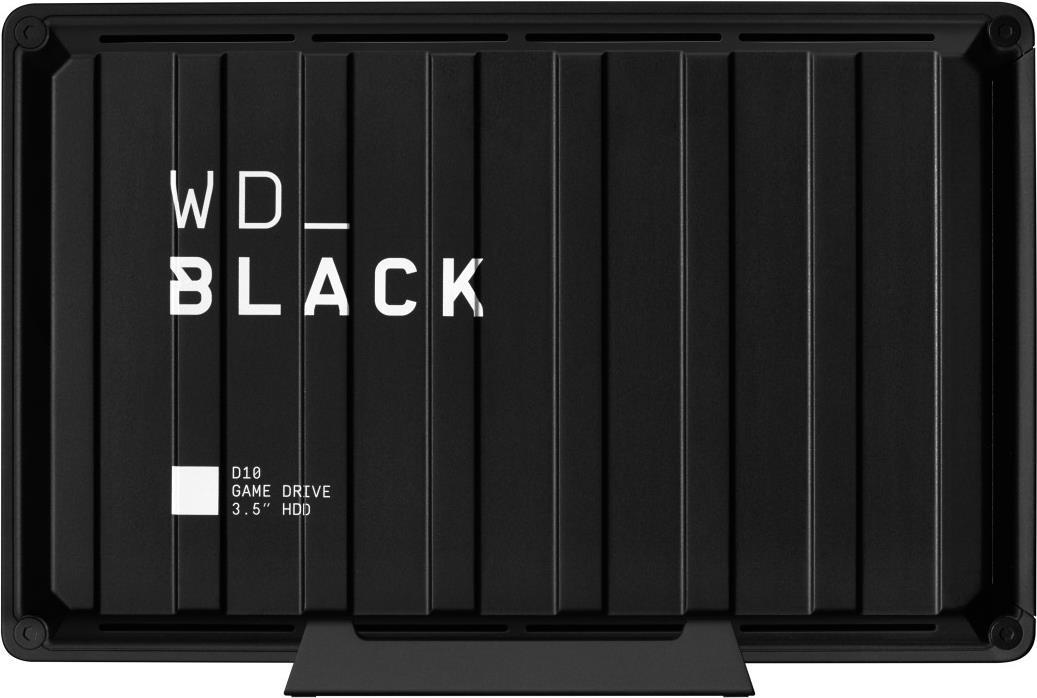 WD WD_BLACK D10 Game Drive 8 TB Schwarz - Weiß