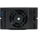 FANTEC BP-T2131 Internes RAID-Gehäuse mit Statusanzeige für Lüfter, hotswapfähiger Wechselrahmen, Überhitzungsalarm, HDD-Ausfallanzeige, 7cm Kühllüfter (2190)