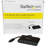 StarTech.com 4 Port USB3.0 Hub (HB30C4AB)
