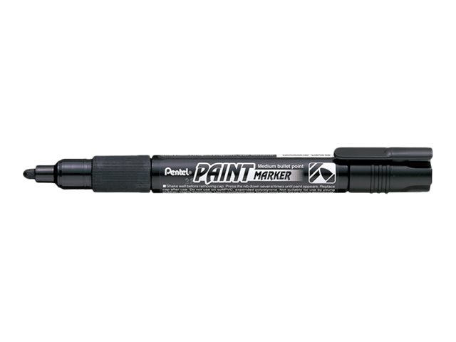 Pentel Paint Marker MMP20 Permanentmarker Rundspitze 2,0 mm Schwarz