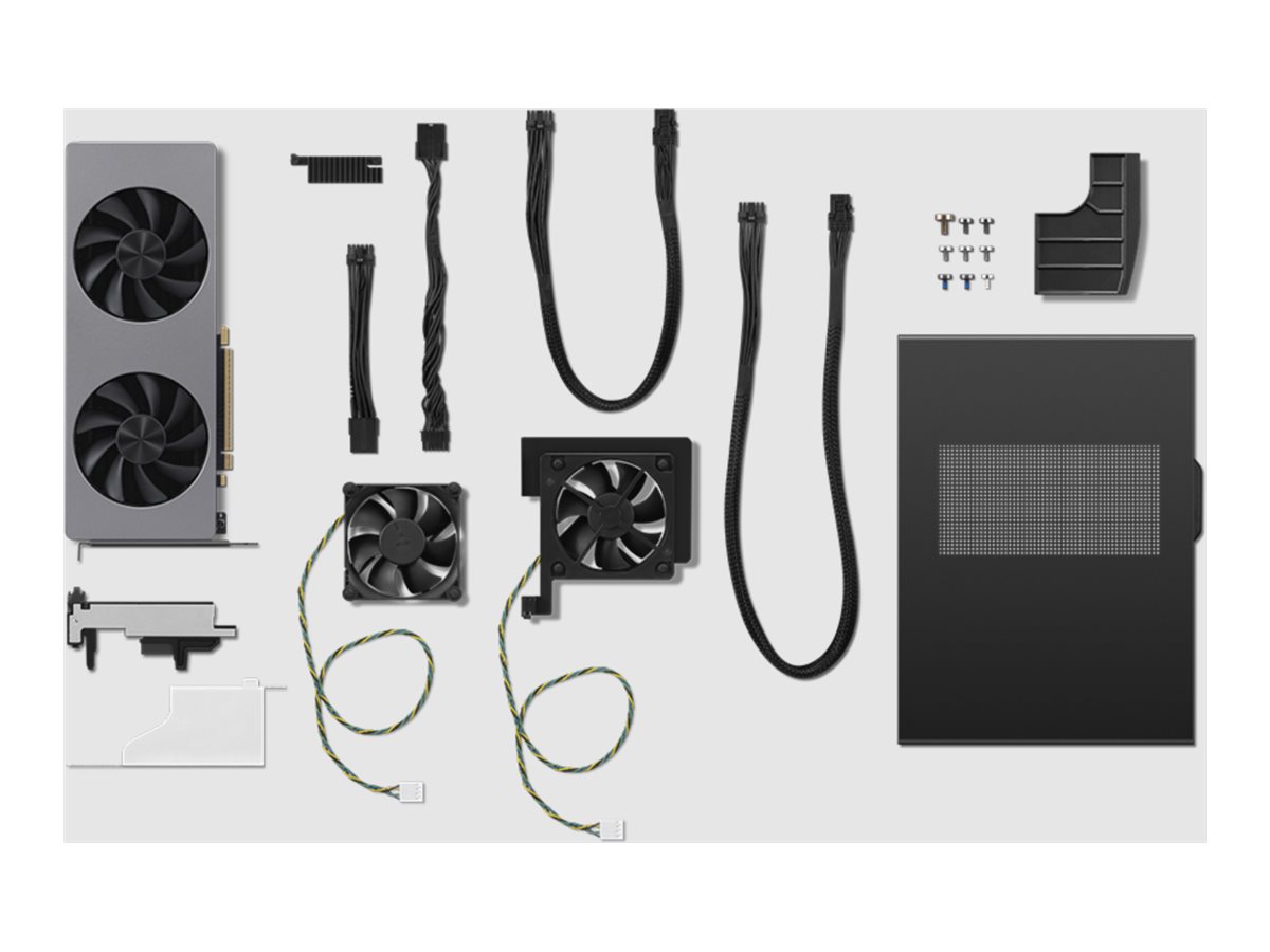 Lenovo NVIDIA GeForce RTX 5070 12 GB GDDR7 PCIe 5.0 x8 Grafikkarte Schwarz, Grau