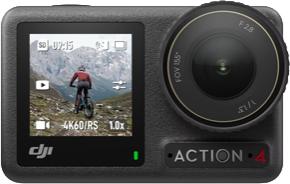 DJI Osmo Action 4 Essential Combo Action Cam 4K/120fps Wasserdicht 18m Schwarz