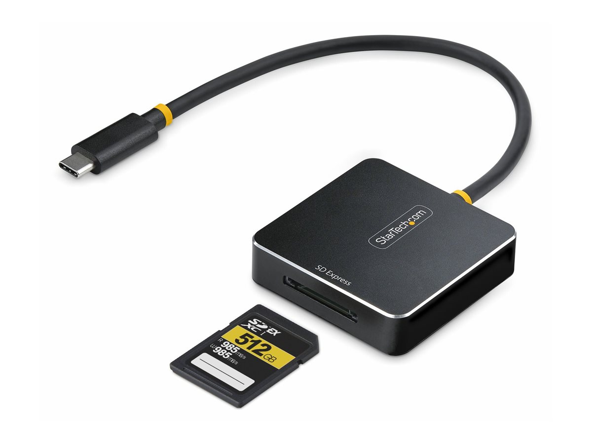 StarTech.com USB-C SD Express Kartenleser 10 Gbps SDHC/SDXC Schwarz