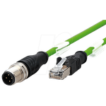METZ CONNECT 142M4D15010 Netzwerkkabel Grün 1 m Cat5e S/UTP (STP) (142M4D15010)