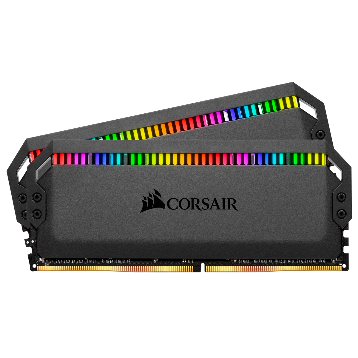 Corsair Dominator Platinum RGB DDR4 16 GB Kit (2x8 GB) 3200 MHz CL16 DIMM 288-Pin Schwarz
