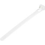 StarTech.com 12,70cm (5")(12cm) Reusable Cable Ties, 1-1/8"(30mm) Dia. 50lb(22Kg) Tensile Strength, Nylon, In/Outdoor, UL Listed, 100 Pack, White  (CBMZTRB5)