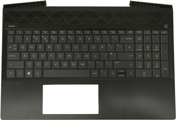 HP L21861-B31 Notebook-Ersatzteil Gehäuse-Unterteil+Tastatur (L21861-B31)