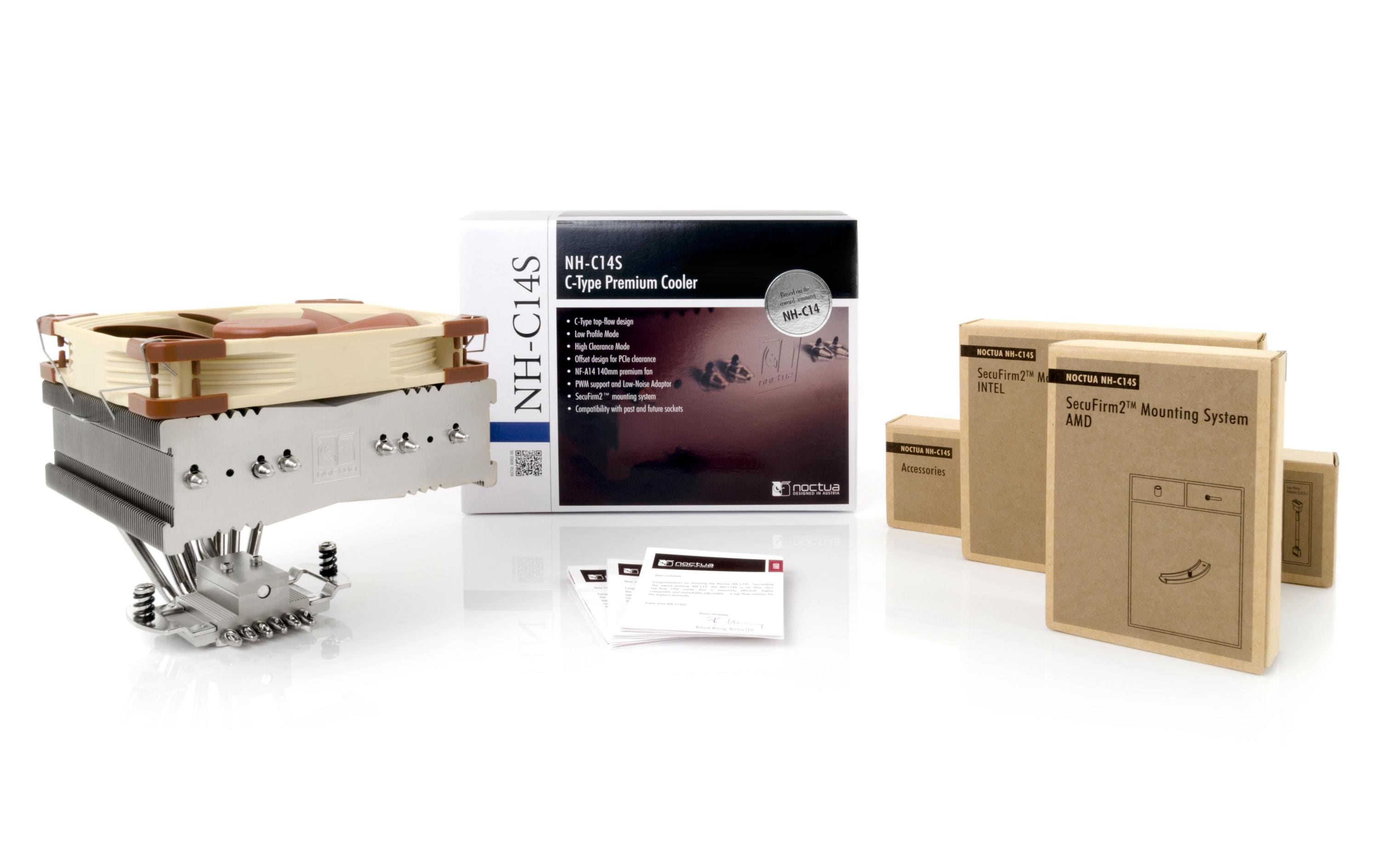 Noctua NH-C14S Top-Flow CPU-Kühler 140 mm