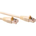 ACT Ivory 20 meter SF/UTP CAT5E patch cable snagless with RJ45 connectors CAT5E SF/UTP SNAGLESS IV 20.00M (IB7020)