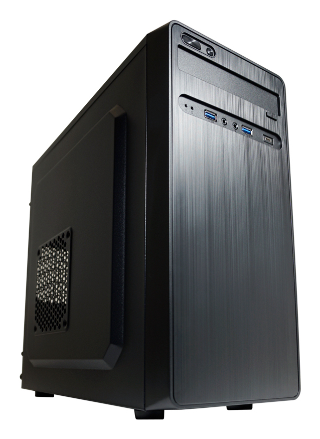 LC-Power 2017MB Micro-Tower Gehäuse Micro-ATX ohne Netzteil Schwarz