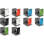 LEITZ Ordner Active Solid, 180 Grad, 65 mm, hellgrün DIN A4, abgerundeter Rücken, aus Polyfoam, innen grau, - 1 Stück (1048-10-50)