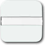 BJ Reflex SI Wippe Beschriftungsfeld *alpinweiss* (2506N-214) (2CKA001731A0520)