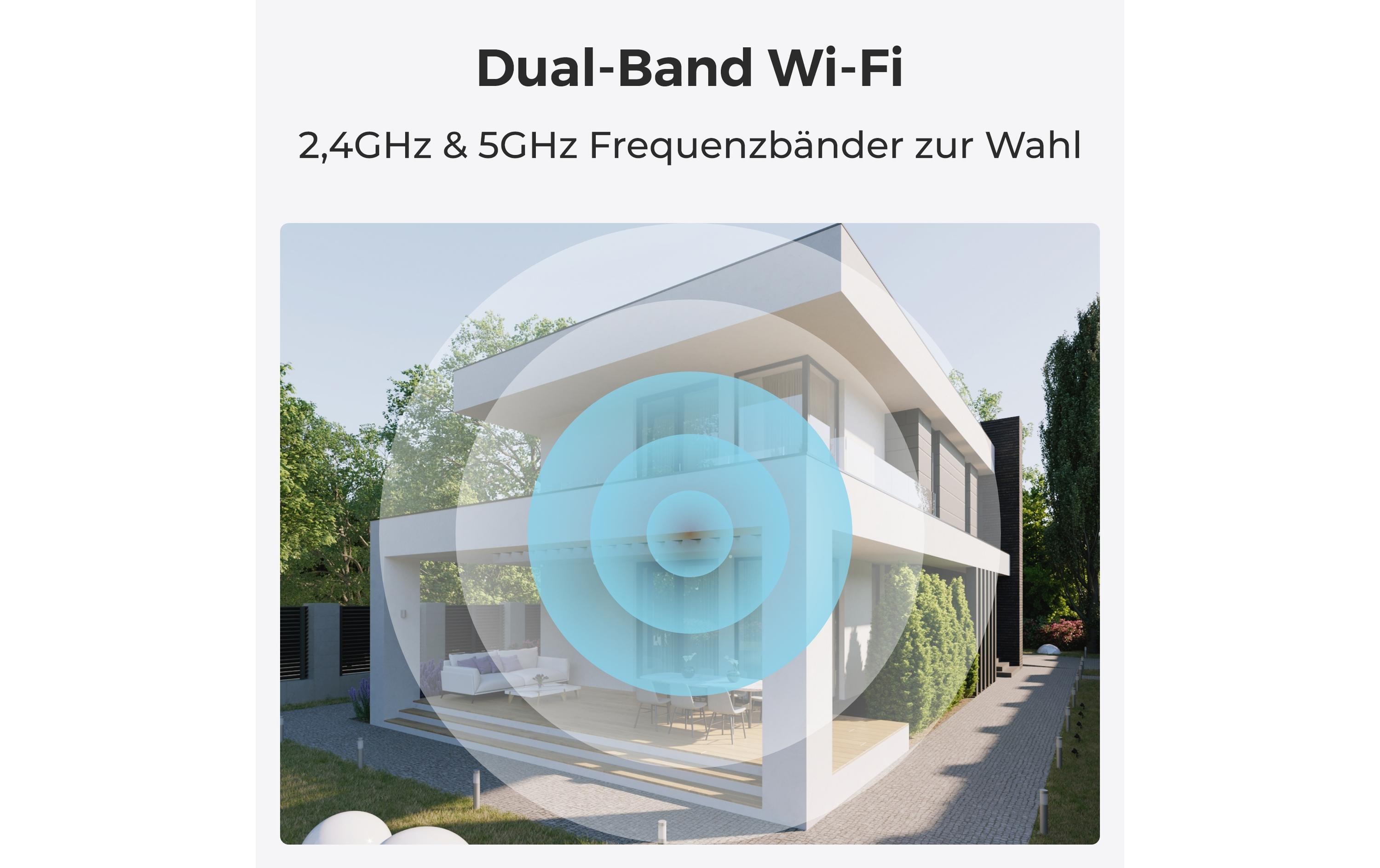 Reolink W430 Dome IP-Sicherheitskamera 4K 3840 x 2160 Pixel Außenbereich Weiß