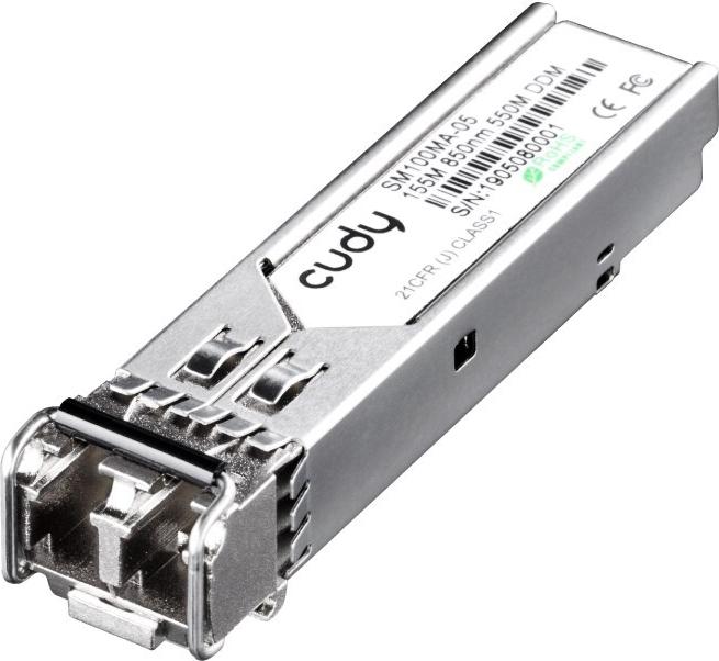 Cudy SM100MA-05 SFP-Transceiver – 155?Mbit/s – 850?nm – MMF – LC – 0,55?km (SM100MA-05)