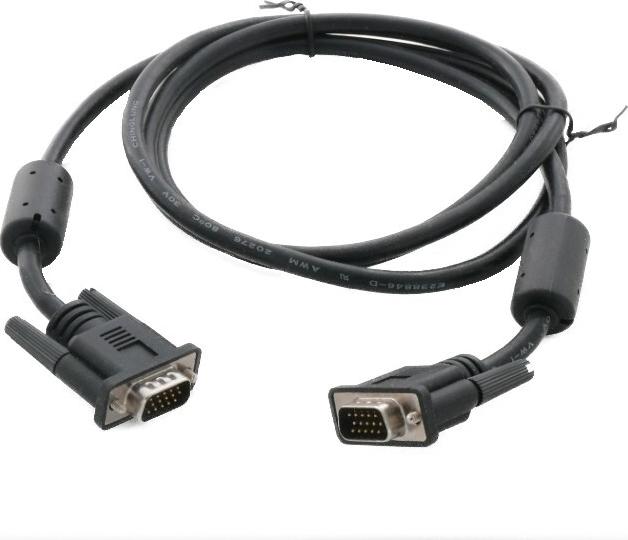 ARTDEV Kabel VGA-Anschlußkabel, 15p. HD D-Sub Stecker/Stecker, 1:1, 1.5m, schwarz (KABVGASS-1.5-SW)
